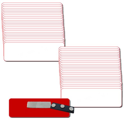 Blank white red - blank,