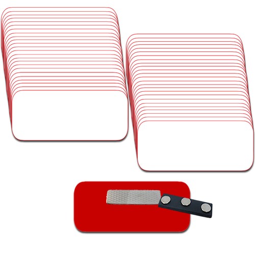 Blank x 3 white - 1/2,