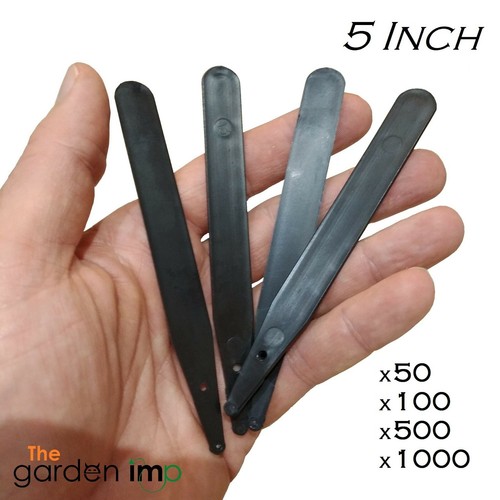 Plant labels black - 5",