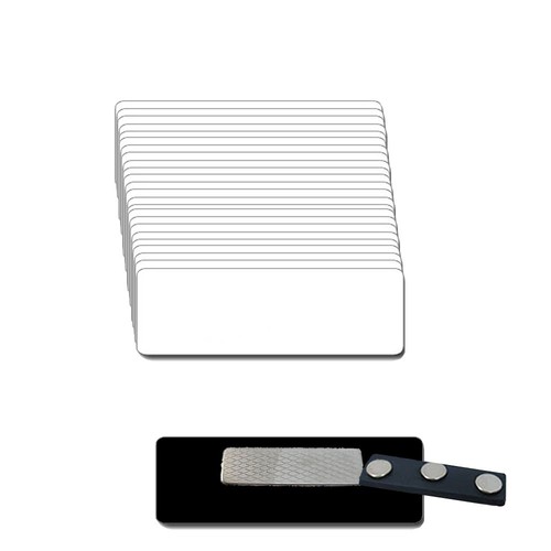 Blank 3 white black - x,