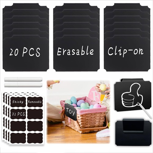 Piece set basket labels - 54-piece,