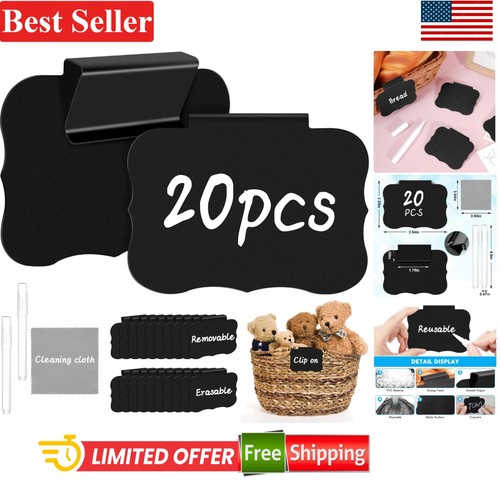 23pcs plastic basket labels - plastic,