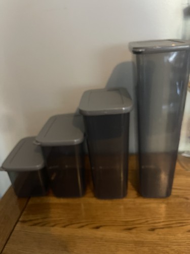 Set plastic storage - set, 4