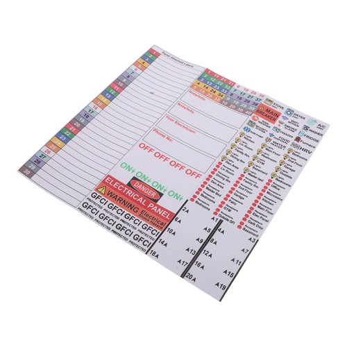 Electrical box sticker - electrical,