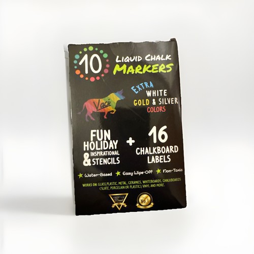 Liquid chalk markers - 10,