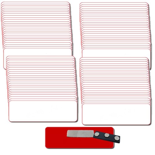 100 blank white red - 1,