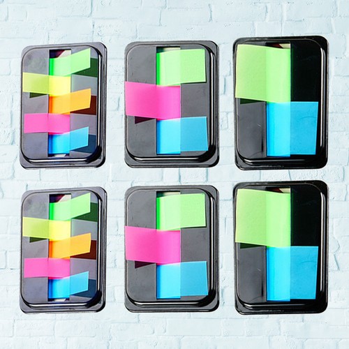 Boxes color page markers - boxes,